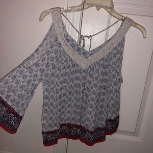 Hollister Cold Shoulder Top